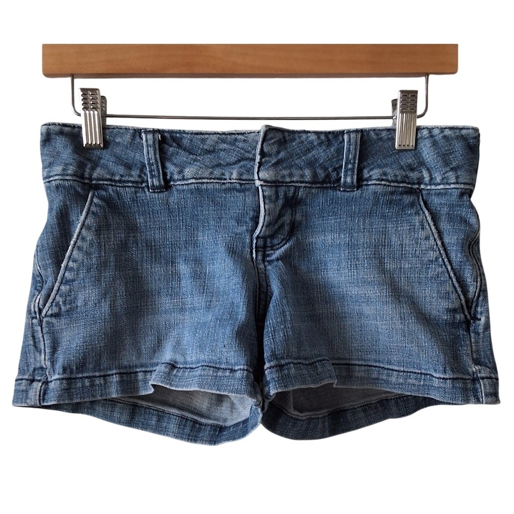 Fossil 0 Micro Denim Shorts V2K Preppy